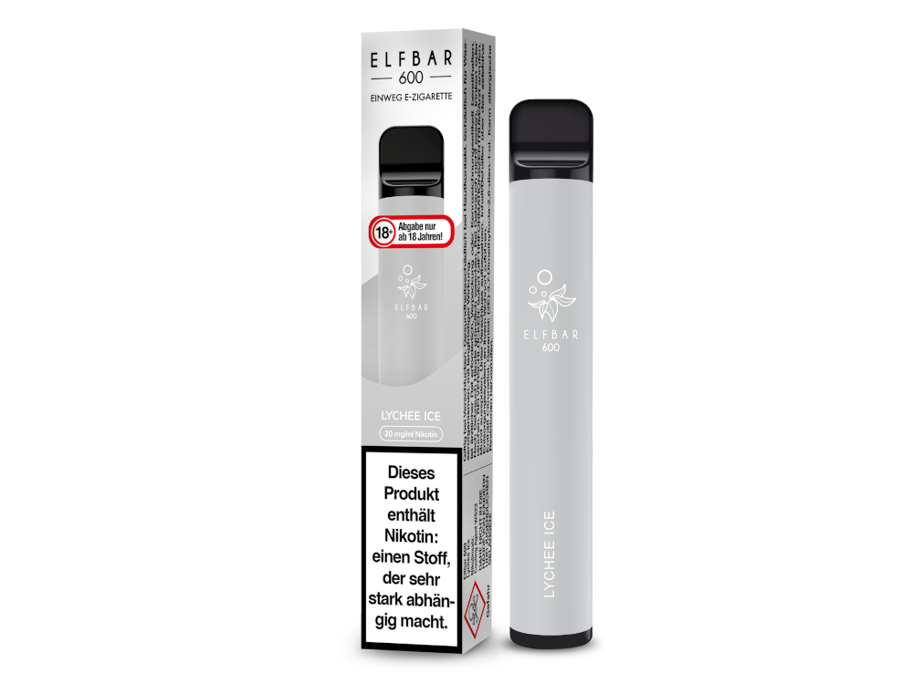 Elfbar 600 Einweg E-Zigarette   20mg/ml Nikotin 