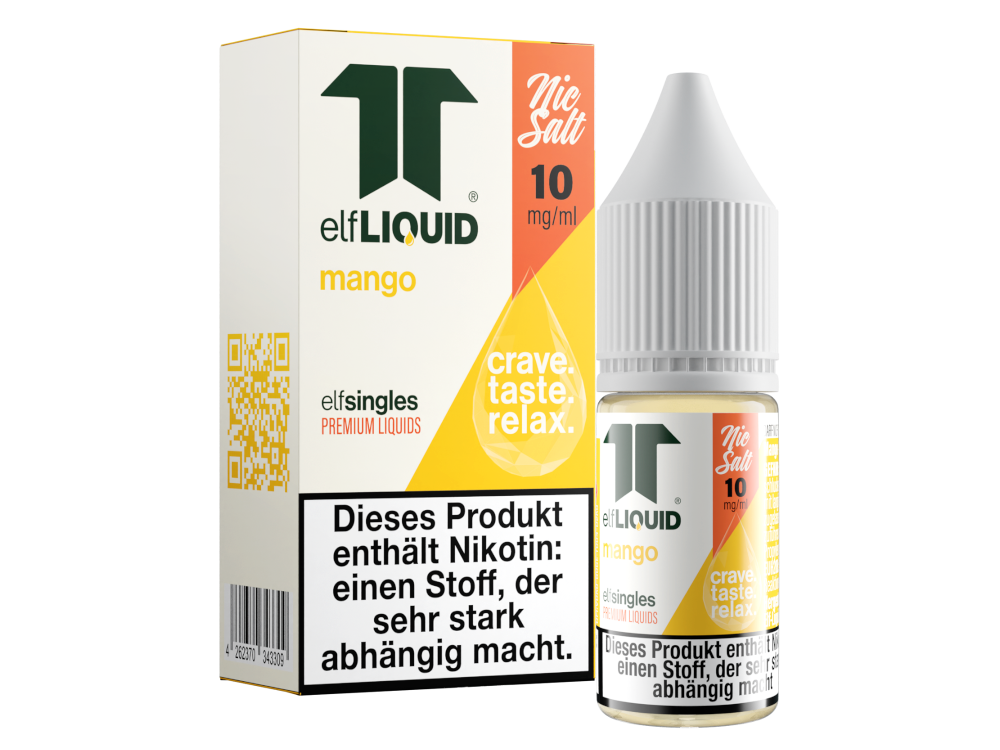 Elf-Liquid - Single - Nikotinsalz Liquid - Mango