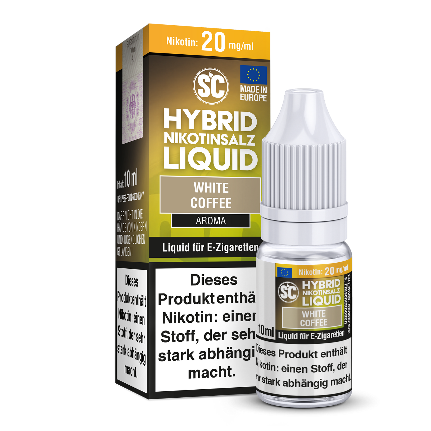 SC - White Coffee -  Hybrid Nikotinsalz Liquid 